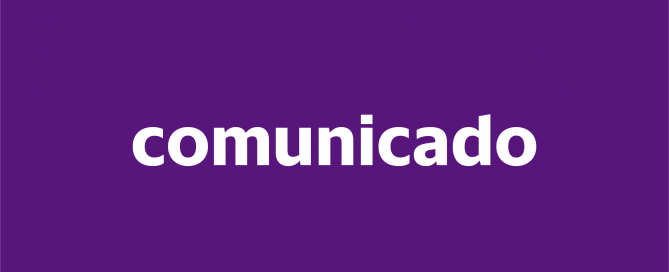 Comunicado oficial #UnDíaSinNosotras