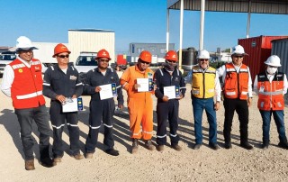 División Gas Natural recibe reconocimiento en Seguridad y Salud durante la Fase EPC de proyecto en la Península de Yucatán.