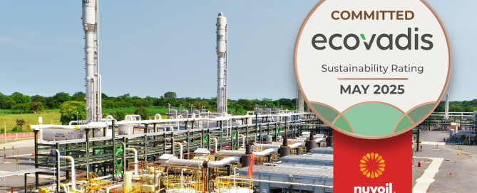 Nuvoil se coloca entre el top global en sostenibilidad con reconocimiento de EcoVadis